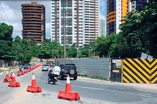 Previsão é que transtorno se estenda por mais dois anos com atraso na obra