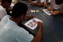 Jovens das unidades socioeducativas de João Pessoa têm a oportunidade de trabalhar a produção de quadrinhos, que inclui roteiro, desenho e pintura 