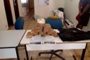 Todo o material apreendido e o casal foram apresentados na Delegacia de Polícia Civil, em Lagoa Seca