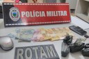 O suspeito foi entregue com o material apreendido na Delegacia de Polícia Civil, em Solânea