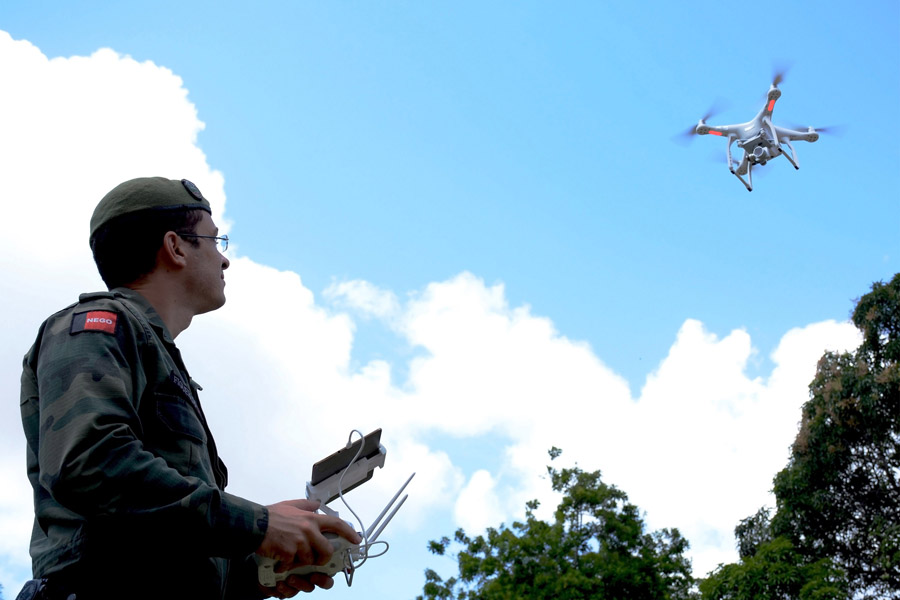 17_02_17 pm usara drones para fiscalizar crimes contra o meio ambiente na Paraíba (4).JPG