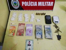 Wagner da Silva Moura Machado, 21 anos, foi preso em flagrante