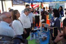 Governador João Azevêdo participou, ao lado da reitora do IFPB, Mary Roberta, e do prefeito de João Pessoa, Cícero Lucena, da solenidade de assinatura da parceria para a implantação do Preamar