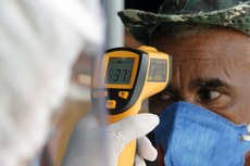 Nota técnica da SES ressalta que a eferiação da temperatura corporal  é incapaz de detectar casos assintomáticos de Covid-19