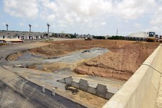 Depois de pronta, a obra terá 1,75 km de extensão