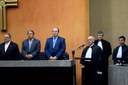 A solenidade, ocorrida no Pleno da Corte, foi prestigiada por magistrados, acadêmicos, políticos, amigos e familiares
