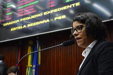 “As mulheres não podem ter seus corpos, sua moral, sua integridade o tempo inteiro aviltadas”, disse Estela, relatora do projeto