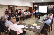 A bancada federal paraibana participou ontem de encontro com os representantes do Comitê em Defesa do Porto de Cabedelo