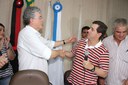 Governador Ricardo Coutinho cumprimenta o deputado Gervásio Maia