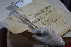 Há atas, cartas, registros e até tratados internacionais da época, que passarão por higienização, restauração e conservação