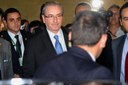 Presidente da Câmara, Eduardo Cunha, deixa o Congresso sem comentar votação do Supremo