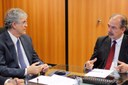 Durante o encontro, Ricardo solicitou ao ministro Mercadante a ampliação do Pronatec na Paraíba