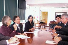 No encontro com a Ministra Cármen Lúcia, Ricardo destacou que 700 mil paraibanos necessitam das águas que virão através do Eixo Norte