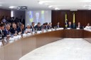 Temer se reuniu com governadores, ministros e outras autoridades para discutir a segurança pública no país