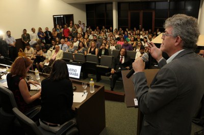 “Demos todas as condições para que esta primeira etapa da pesquisa fosse realizada aqui na Paraíba", afirmou o governador 
