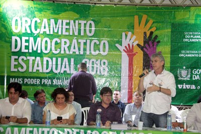 Ricardo destacou que muitas das obras, do Sertão ao Litoral, foram provenientes das audiências do Orçamento Democrático