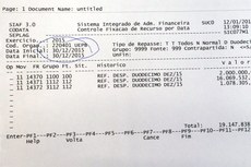 Sistema Integrado de Administração Financeira comprova defesa do governo