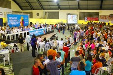 As prioridades eleitas nessa noite foram: educação (636 votos), saúde (537 votos) e infraestrutura (331 votos)