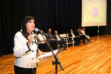 Vice-governadora destacou a luta contra a corrupção e em favor da ética