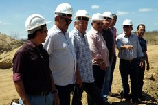 Participaram da visita técnica representantes do Ministério Público da Paraíba, da Aesa, da Cagepa e do Departamento Nacional de Obras Contra a Seca