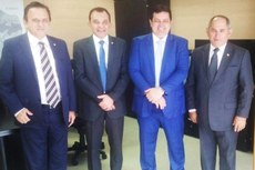 Os procuradores Francisco Sagres e Bertrand de Araújo Asfora participaram da reunião onde a notícia foi anunciada