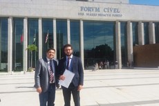 Renato Martins (E) disse confiar na isenção do Judiciário 