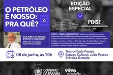 Palestrante convidado abordará a crise de combustíveis enfrentada pela sociedade brasileira