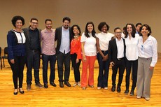 A vice-governadora participou da solenidade e destacou que o Governo do Estado tem dotado as escolas com equipamentos de primeiro mundo