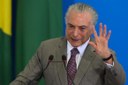 Michel Miguel Elias Temer Lulia completa hoje (12) seis meses na presidência da República