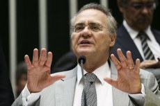 O presidente do Senado, Renan Calheiros