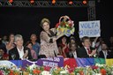 Presidente Dilma Rousseff recebeu diversas homenagens dos participantes