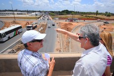 O anúncio foi feito logo após a inspeção às obras do que é considerado o maior equipamento de mobilidade urbana da capital