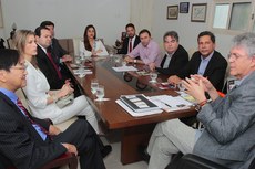 A comitiva do órgão foi apresentada aos investimentos realizados pelo governo na malha viária e na infraestrutura hídrica da Paraíba