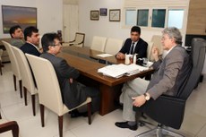 No encontro, o governador Ricardo Coutinho destacou a cooperação entre os poderes