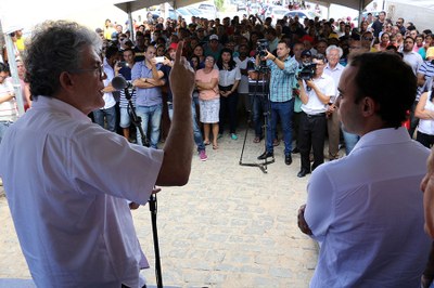 "São muitas ações feitas em Bananeiras e ainda vamos fazer mais", afirmou Ricardo