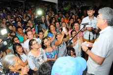 No total foram investidos cerca de R$ 546 mil para pavimentação de  9 mil metros quadrados em paralelepípedo