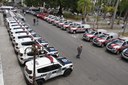 Forças de Segurança da Paraíba recebem 88 viaturas (Jeep Renegade, Ford Ka e Ranger), 60 motos Honda, 62 fuzis, e 35 pistolas