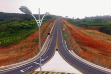 O contorno possui uma extensão de 8km e recebeu investimentos do Tesouro Estadual superiores a R$ 9 milhões