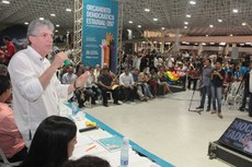 Representantes das 14 cidades que integram a 1ª Região Geoadministrativa, que teve prestação de contas de R$ 1,2 bilhão