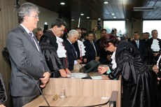 Para Ricardo Coutinho, a chegada do novo presidente representa a continuidade de um bom trabalho no TRE-PB