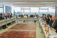 O governador Ricardo Coutinho disse que na reunião com a presidente do STF foram abordados temas em favor dos estados