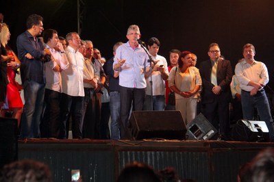 Ricardo comentou que o momento é especial porque o viaduto foi uma obra muito difícil de ser concluída