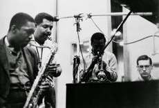 Supergrupo de verdade: Coltrane, Adderley, Miles e Evans na gravação de 'Kind of Blue'