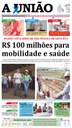 Capa da edição do jornal A União de 17 de novembro de 2015