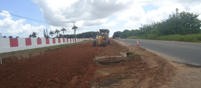 OBRA DO ACESSO AO AEROPORTO CASTRO PINTO