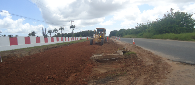 OBRA DO ACESSO AO AEROPORTO CASTRO PINTO