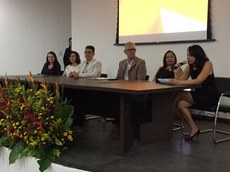 Presidente da Fapesq, Roberto Germano, participa da mesa de abertura do evento