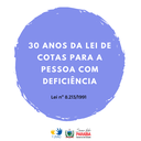 lei de cotas 30 anos lei de cotas 30 anos