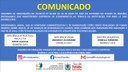 Comunicado de Suspensão de atendimentos Comunicado de Suspensão de atendimentos