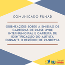 Emissão de Passe Livre remoto Emissão de Passe Livre remoto